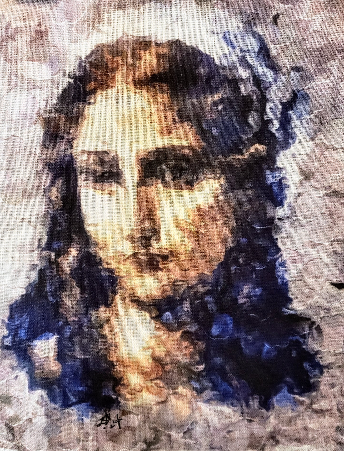 "MOTHER MARY " Art Block