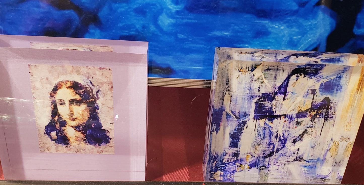 "MOTHER MARY " Art Block