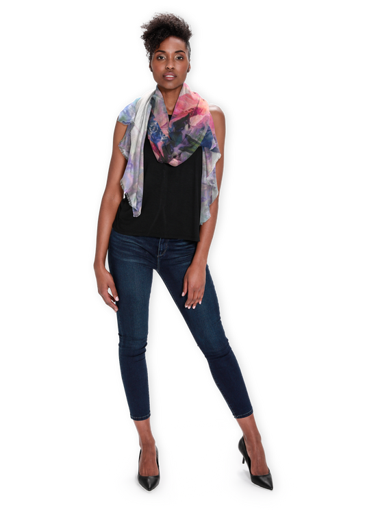 "Aurora" Modal-Beechwood Scarf ws