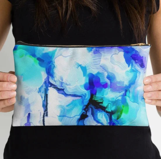 "Orchids Turquoise" Pochette