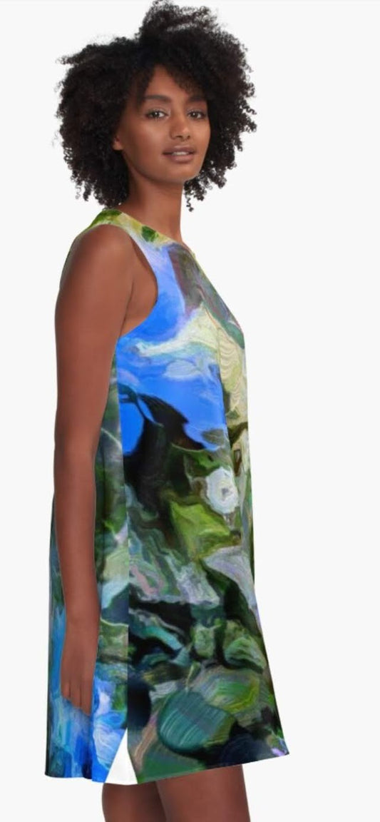 Lady Barbara Pinson Artist Ella A-Line Dress