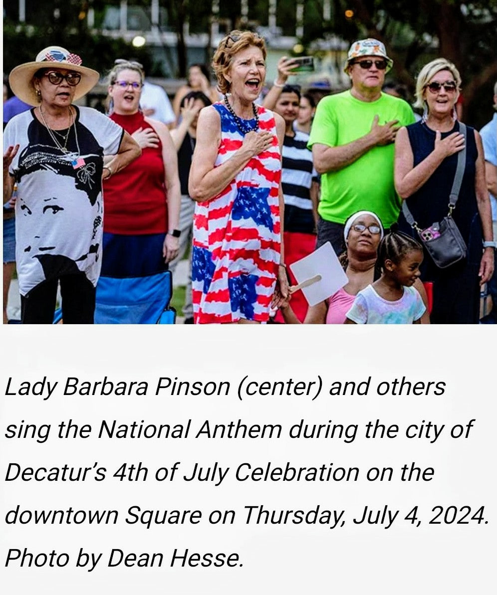 USA ๐บ๐ธ "Americana" A-Line Dress Repeat Flag Artwork