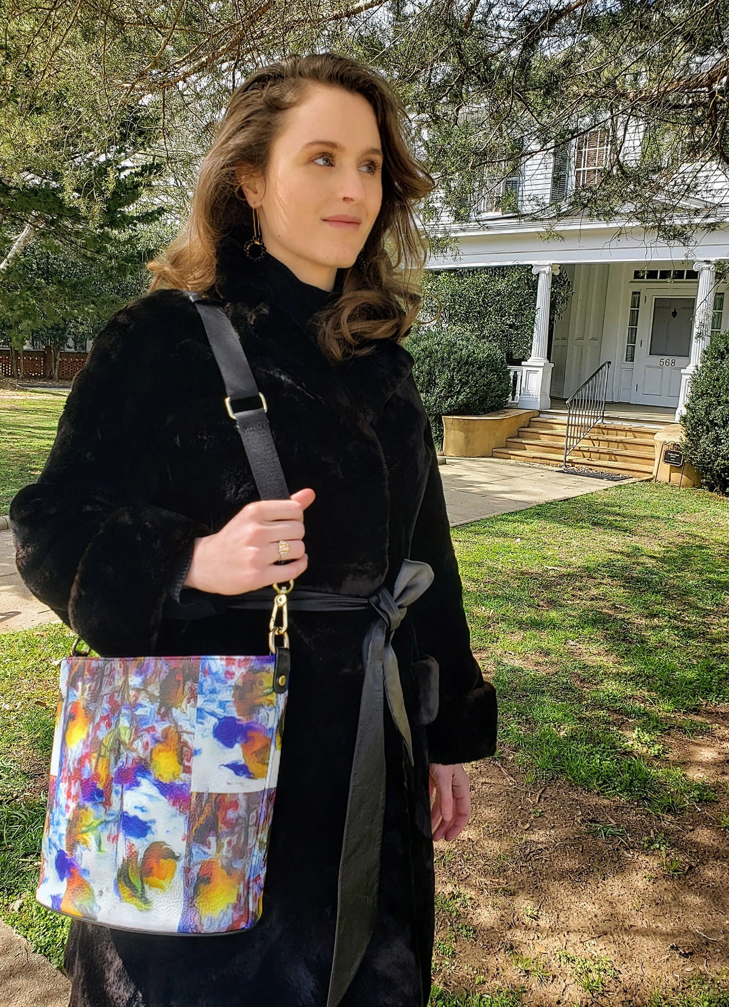 "Winter Wild" Luxury Statement Bag