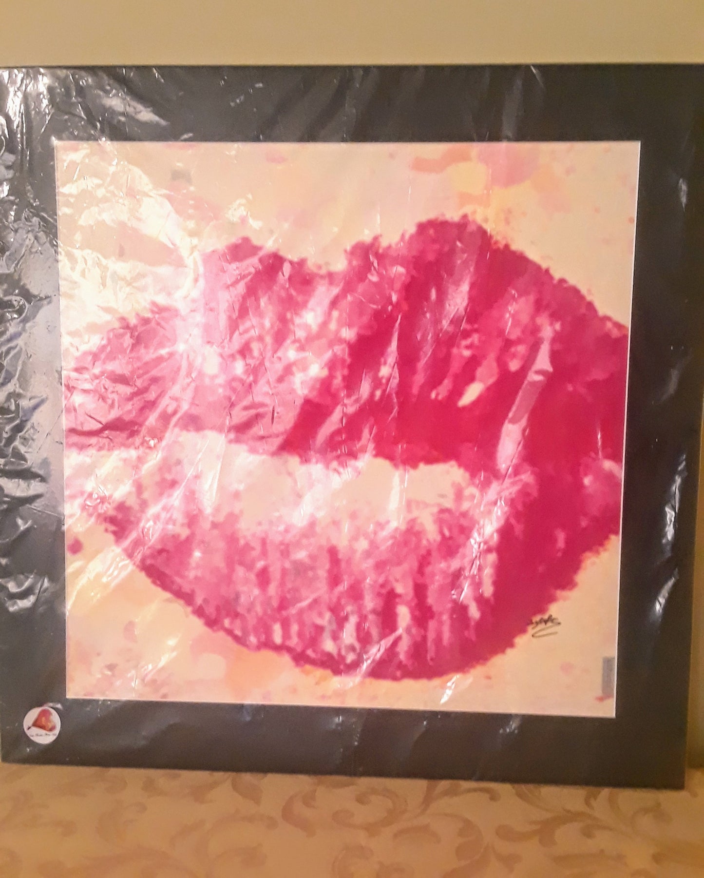 "Saye Smooch" Painting by Lady Barbara Pinson Artist