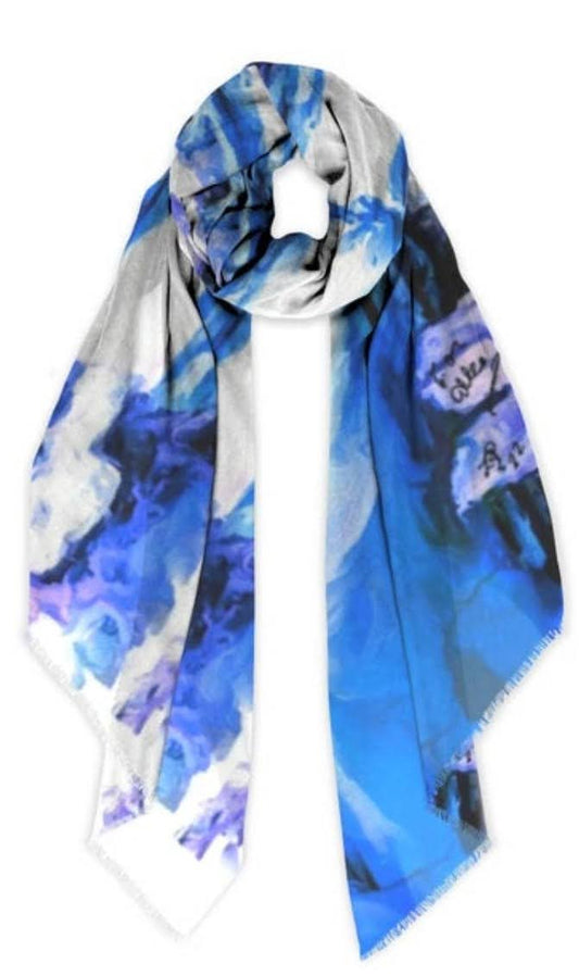 "Alee" Cashmere Silk Scarf