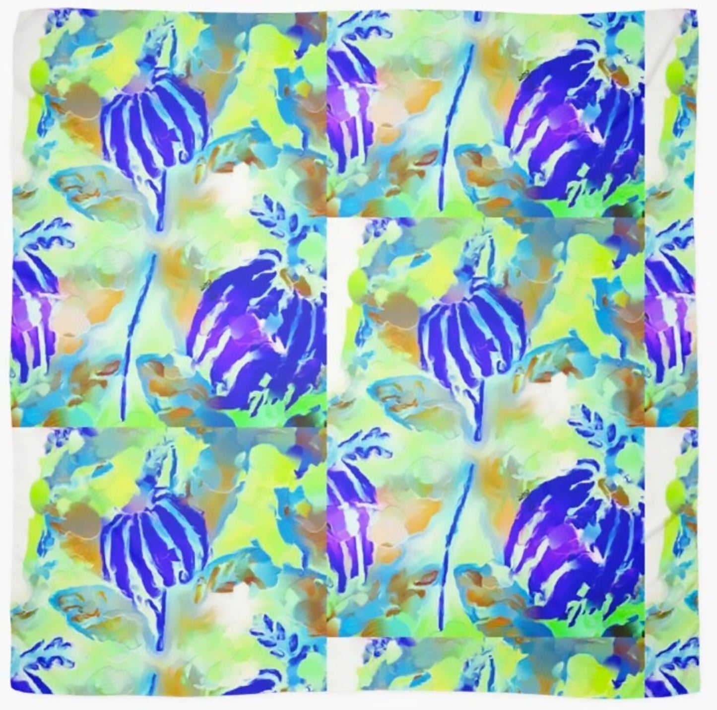"French Flair" Chiffon Scarf/Sarong