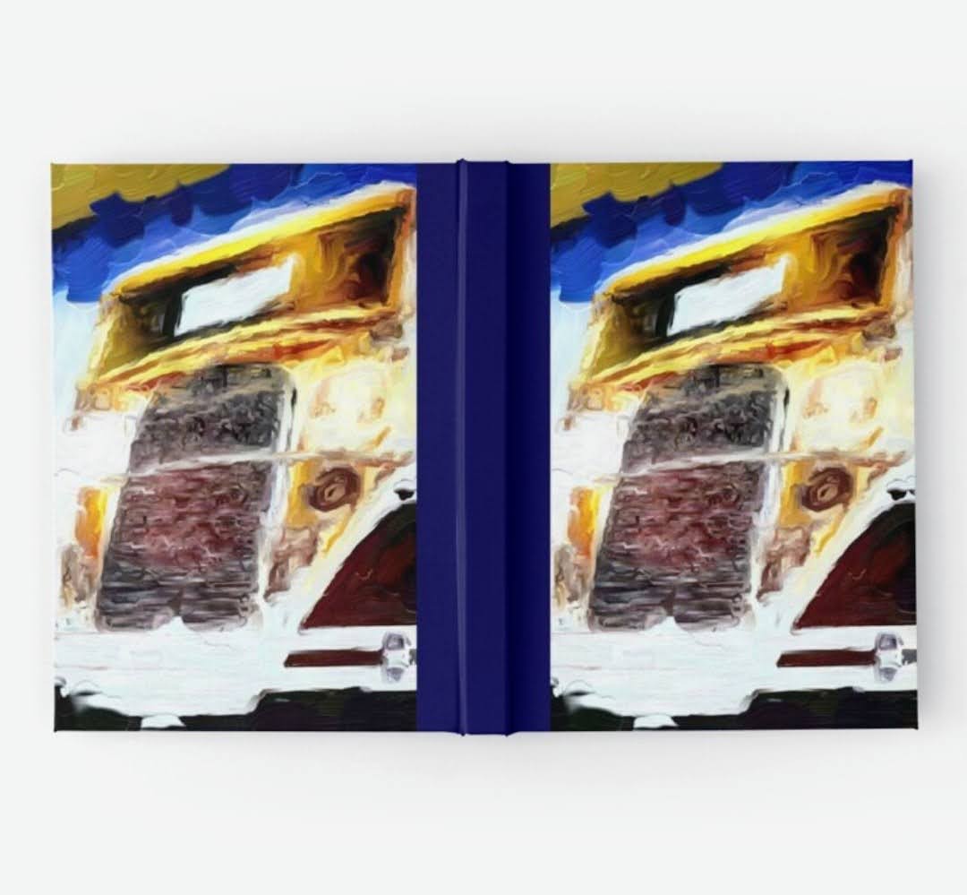 "GA Tech Ramblin' Wreck" Journal Lady Barbara Pinson Artist