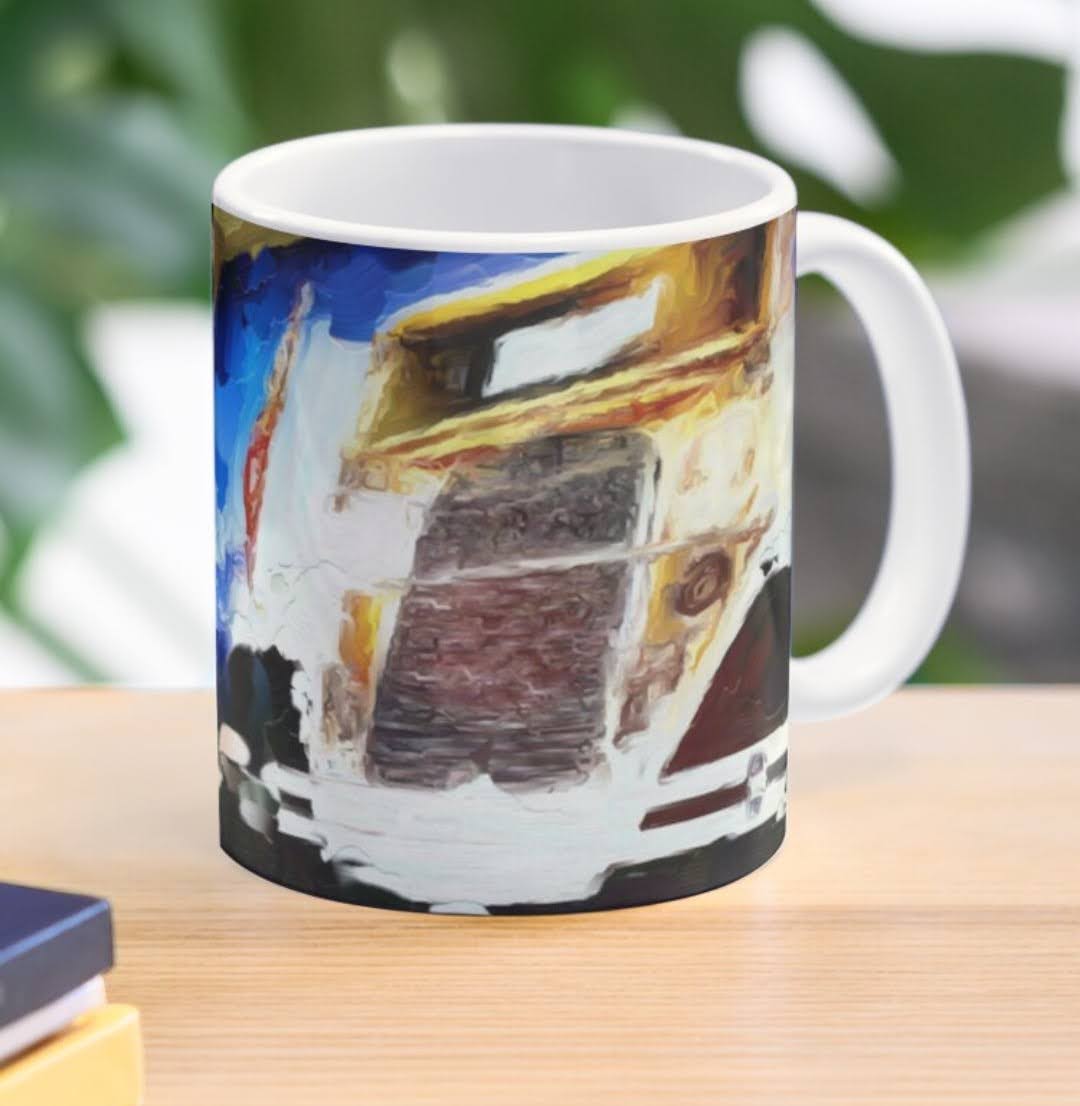 "GA Tech Ramblin' Wreck" Mug