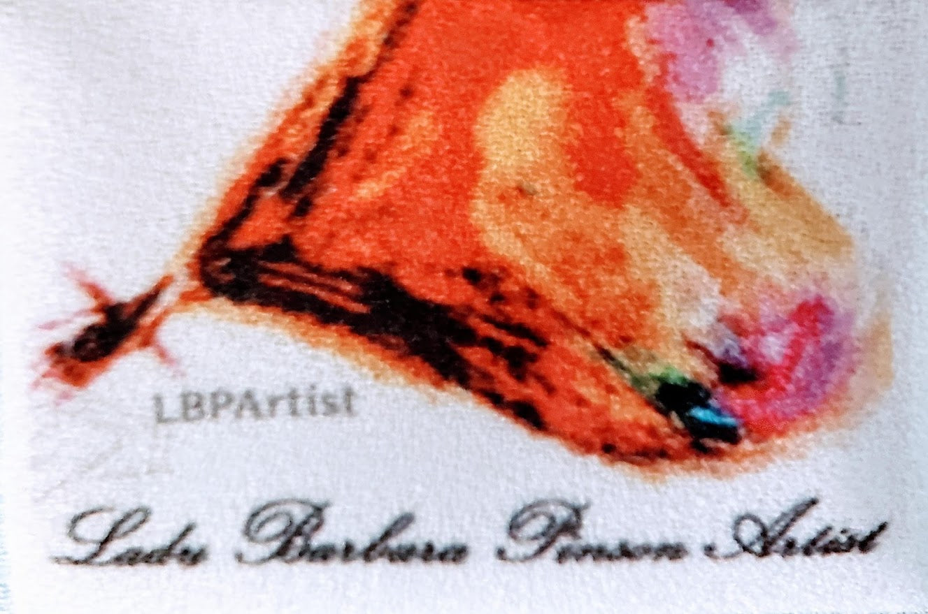 "Peachy Keen" Chiffon Scarf/Sarong