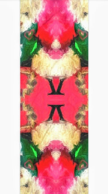 "My Christmas Teddy Bear" Cashmere Scarf