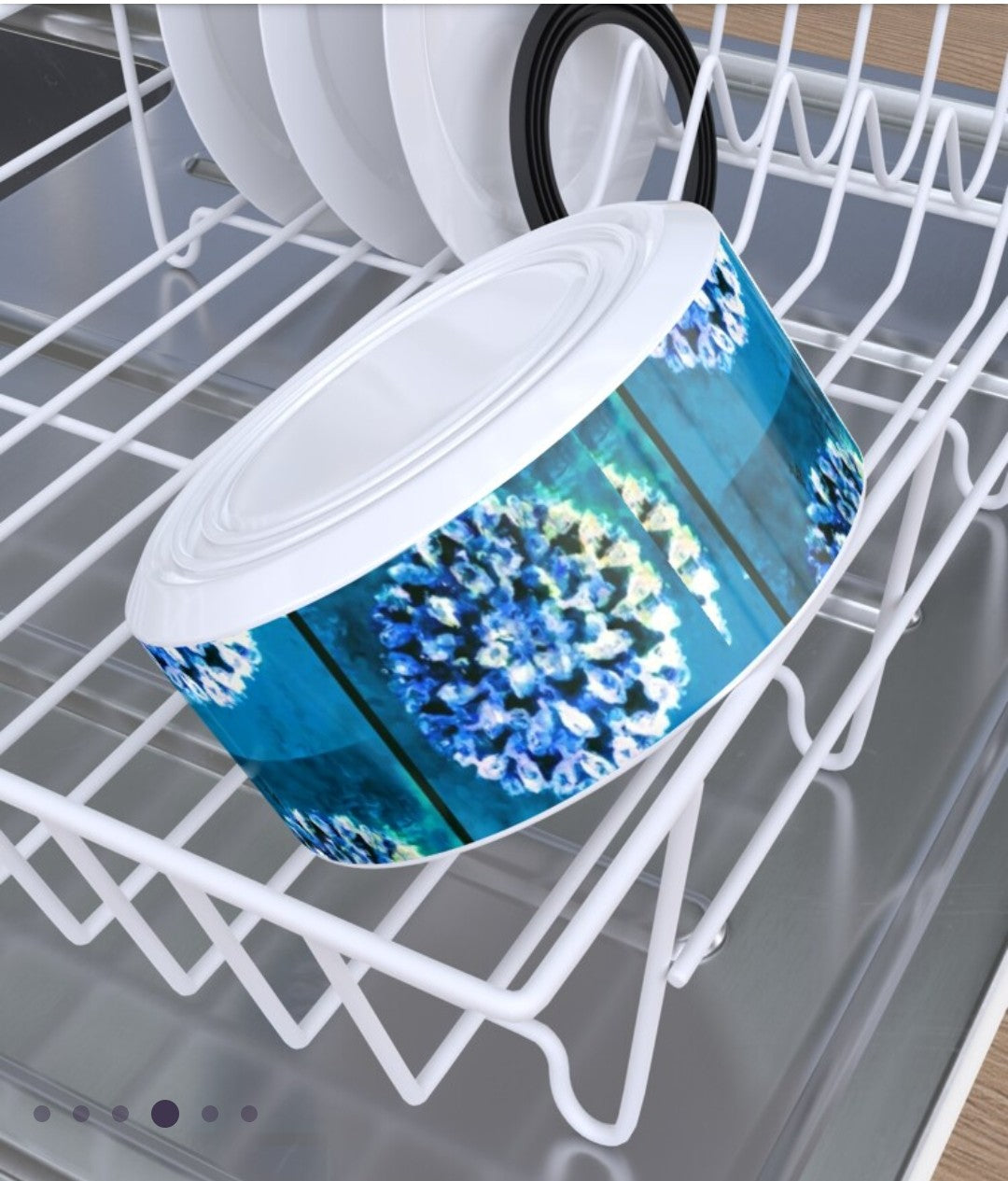 Dog Bowl "Diamond Brooch "