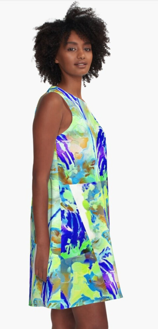 "French Flair" A-Line Dress ws