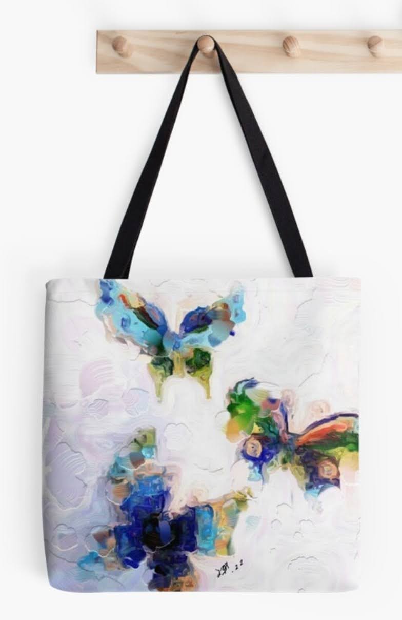 "Light Flight" Tote Bag