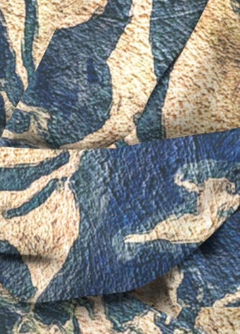 Wholesale Abstract Blue Gold