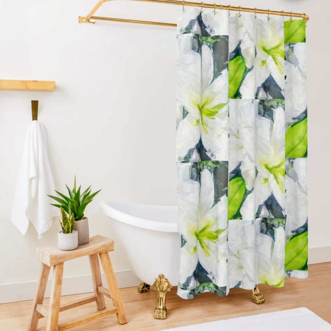 Bella Lillies Shower Curtain