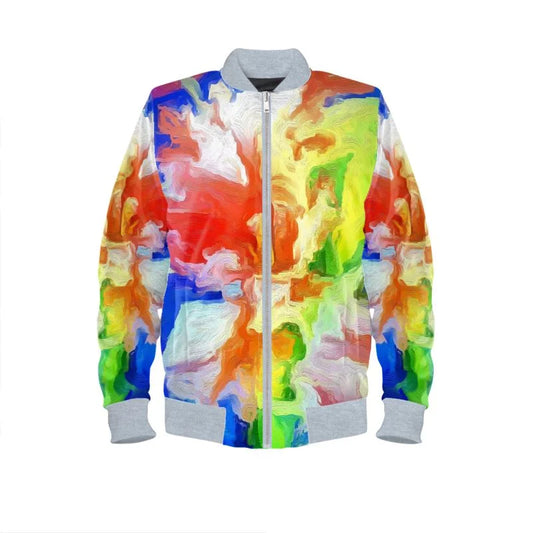 "Kori's Bouquet" Lady B Bomber Jacket ws