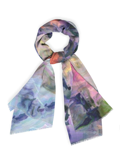 "Aurora" Cashmere Silk Scarf ws