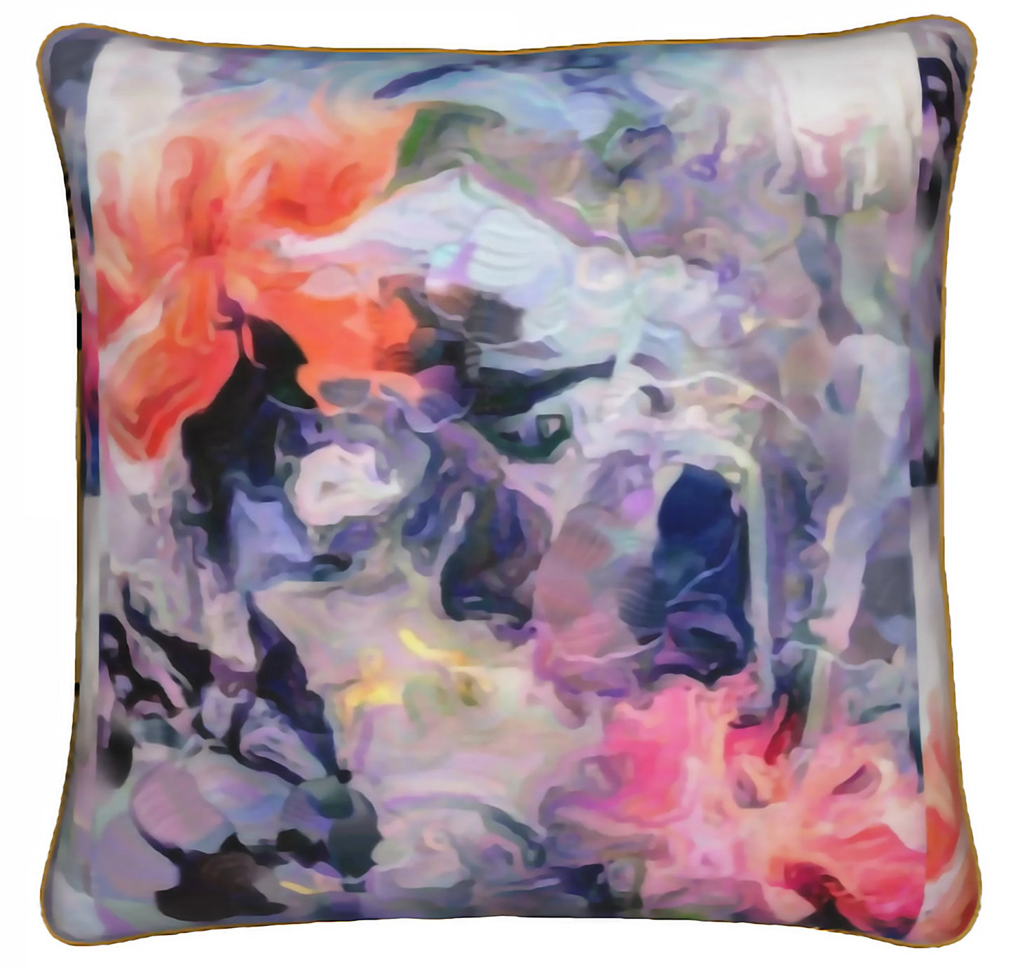 Lady Barbara Pinson Artist Aurora Feather Pillow