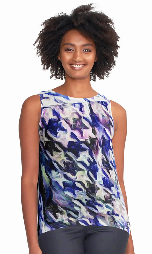 Lady Barbara Pinson Artist Luxury Lady B Sleeveless Top