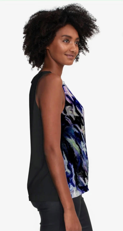 Lady Barbara Pinson Artist Luxury Lady B Sleeveless Top