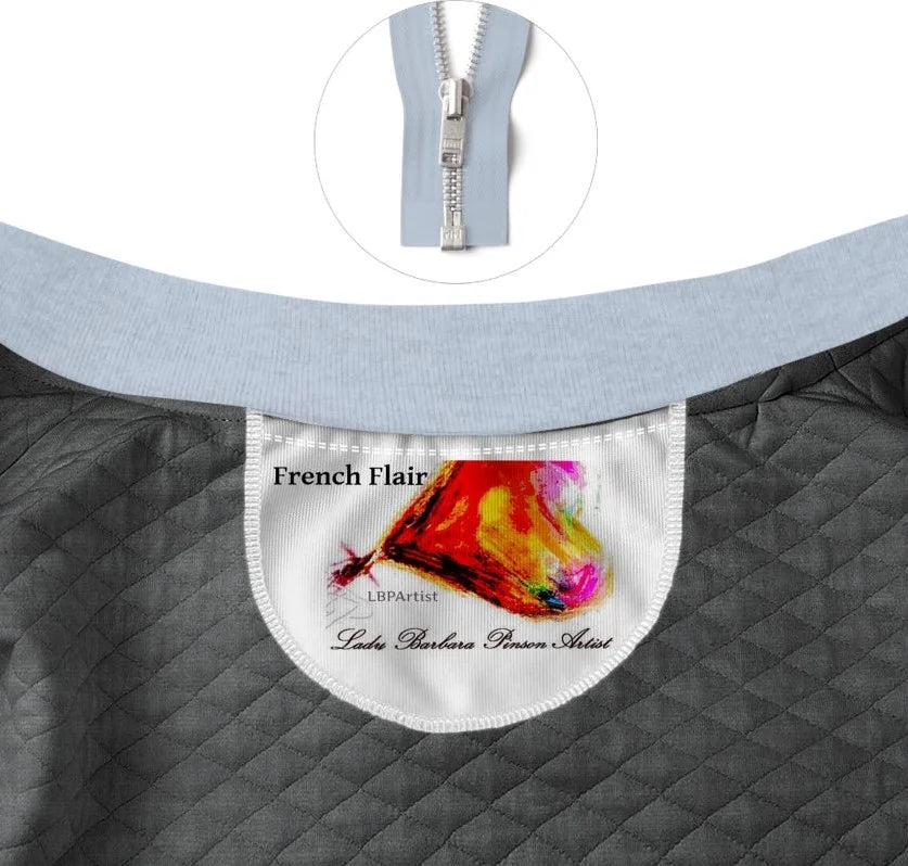 "French Flair" Lady B Bomber Jacket