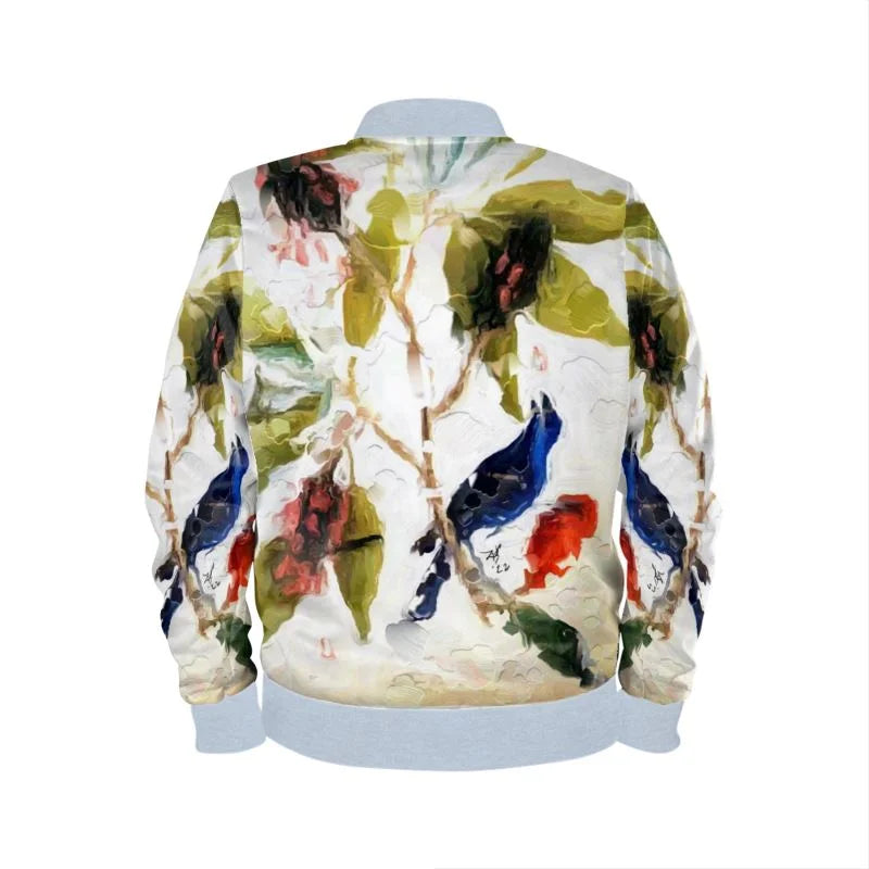 "Songs of Flight" Lady B Bomber Jacket ws