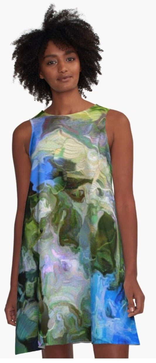 Lady Barbara Pinson Artist Ella A-Line Dress