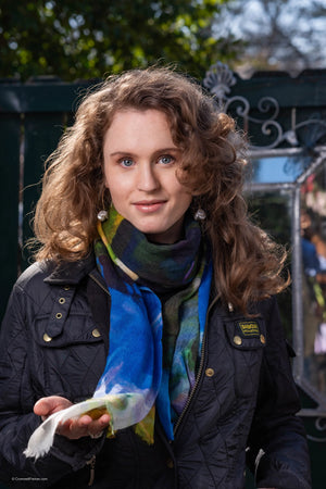 "Ella" Cashmere Silk Scarf