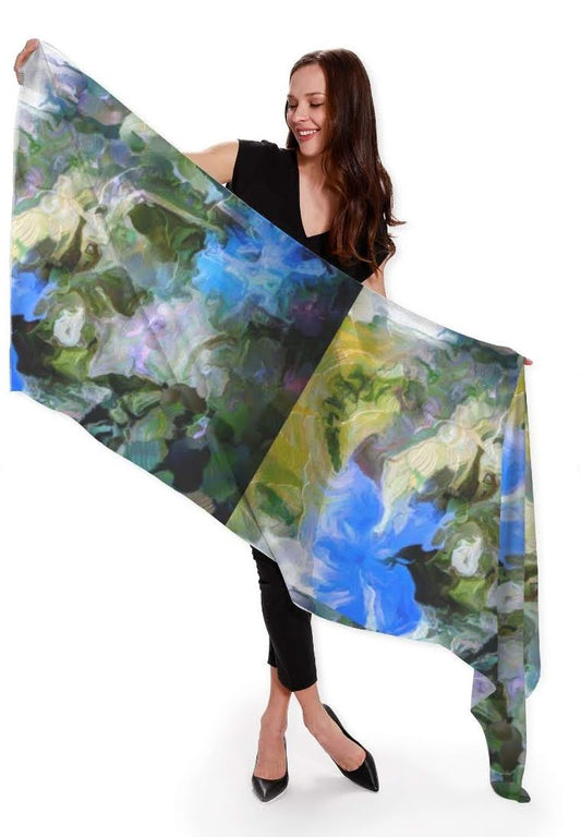 Lady Barbara Pinson Artist Luxury Modal Scarf