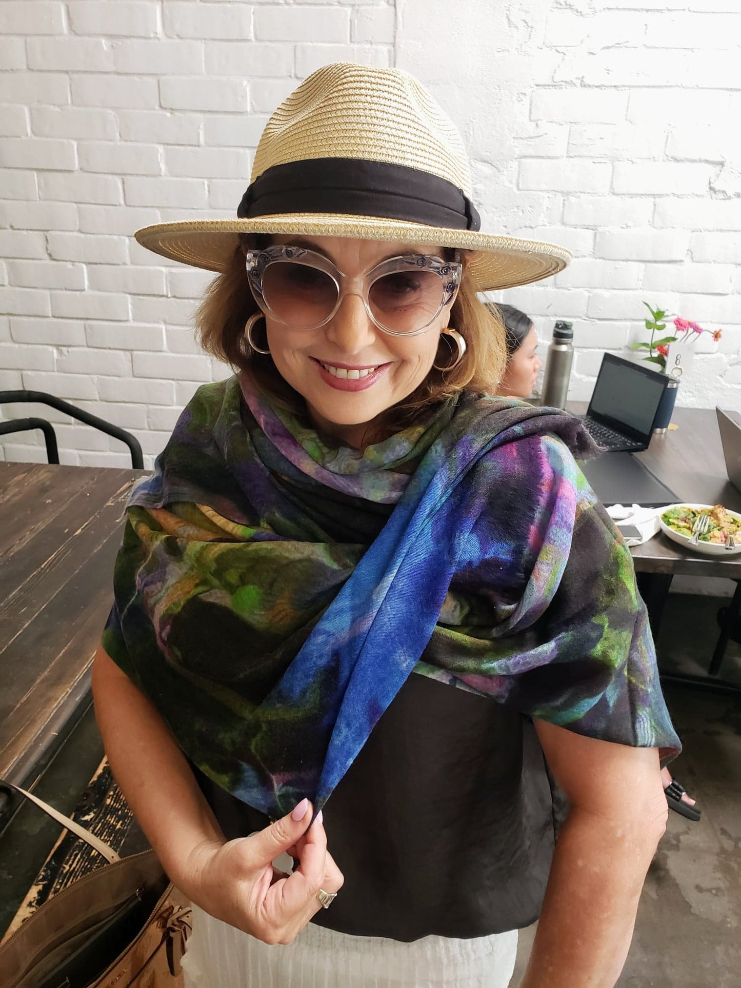 "Ella" Cashmere Silk Scarf