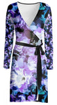 Lady Barbara Pinson Artist Wrap Dress