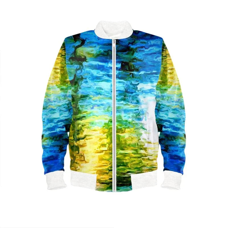 "Water Water 3" Lady B Bomber Jacket ws