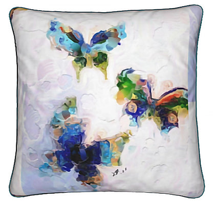 Lady Barbara Pinson Artist Light Flight Feather Pillow