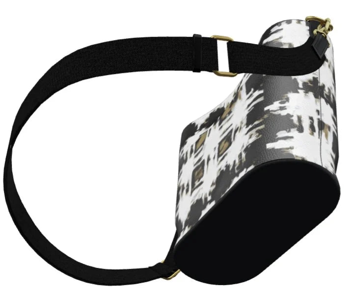 "Tartan Tan Black" Statement Bag ws