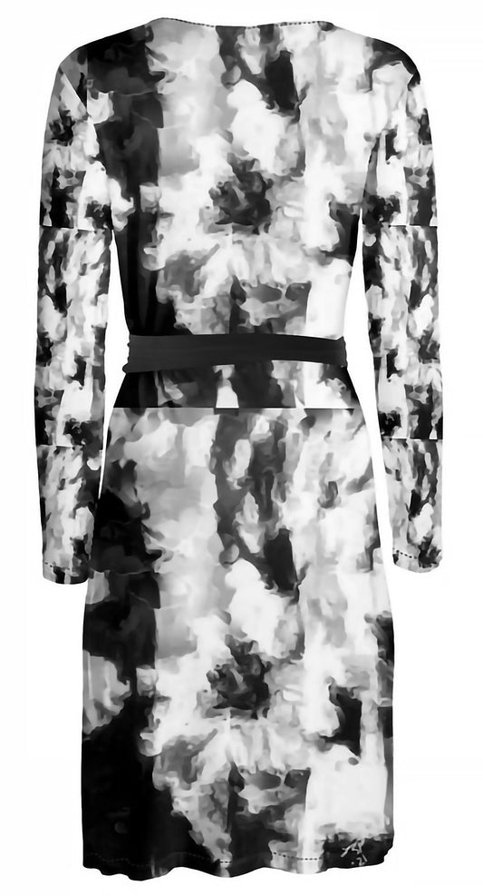 "Midnight Magic" Lady B Wrap Dress