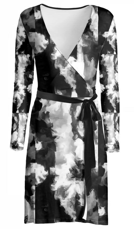"Midnight Magic" Lady B Wrap Dress