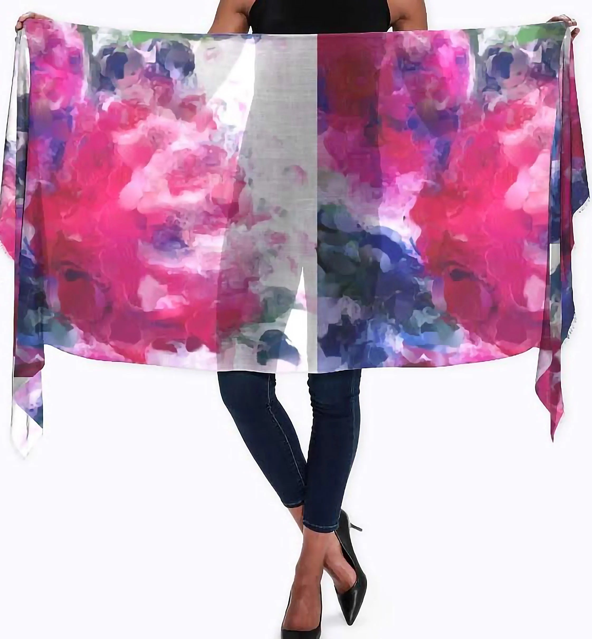 Lady Barbara Pinson Artist Luxury Modal Scarf