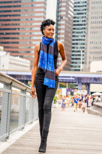 "Ode to a Songbird" Cashmere Silk Scarf