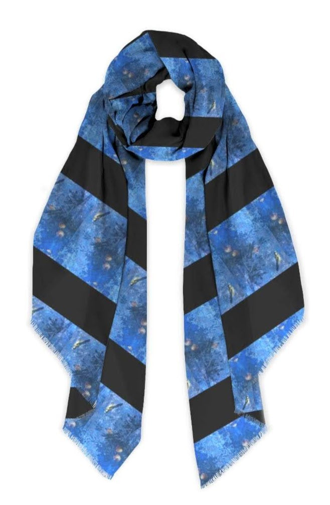 "Ode to a Songbird" Modal-Beechwood Scarf ws