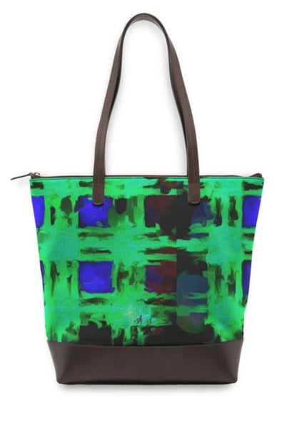 "Tartan Re-Imagined " Luxury Statement Bag