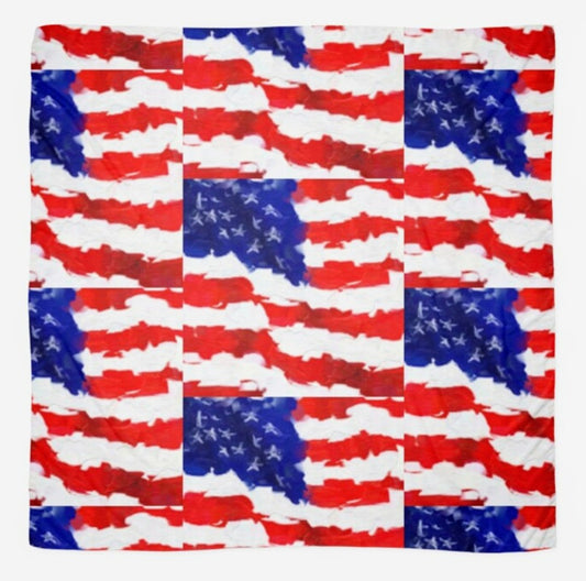 "Americana" Chiffon Sarong/Scarf