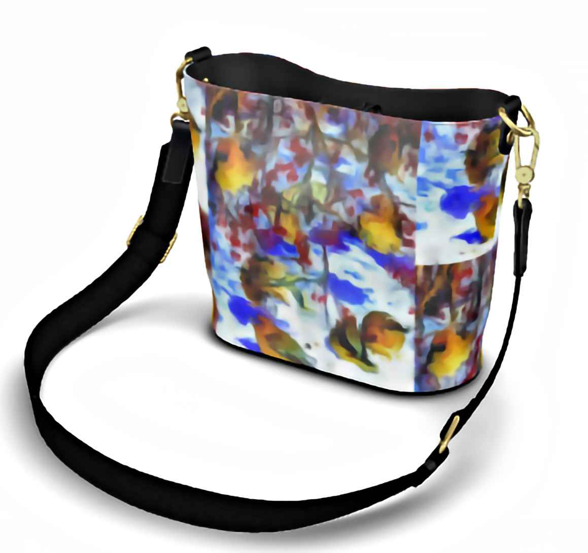 Lady Barbara Pinson Artist Winter Wild Luxury statement Bag