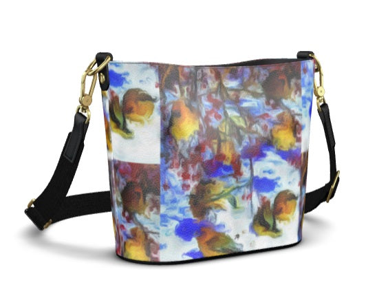 Lady Barbara Pinson Artist Winter Wild Luxury statement Bag