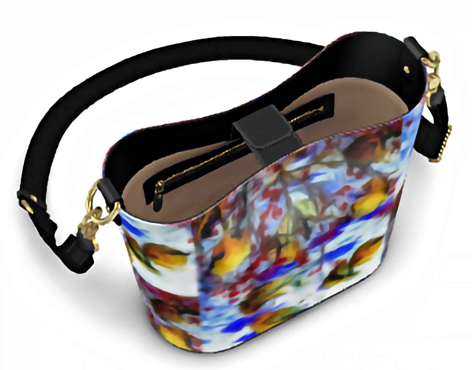 Lady Barbara Pinson Artist Winter Wild Luxury statement Bag