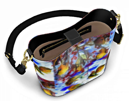 Lady Barbara Pinson Artist Winter Wild Luxury statement Bag