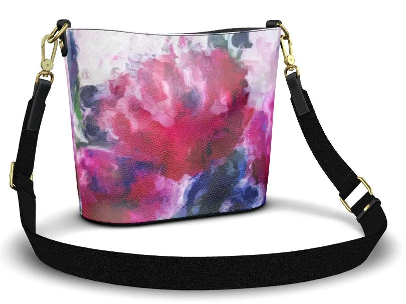"Poppies Pink" Luxury Statement Bag ws