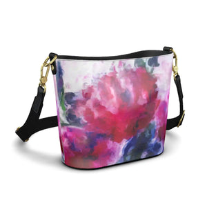 "Poppies Pink" Luxury Statement Bag