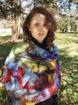 "Winter Wild" Cashmere Silk Scarf
