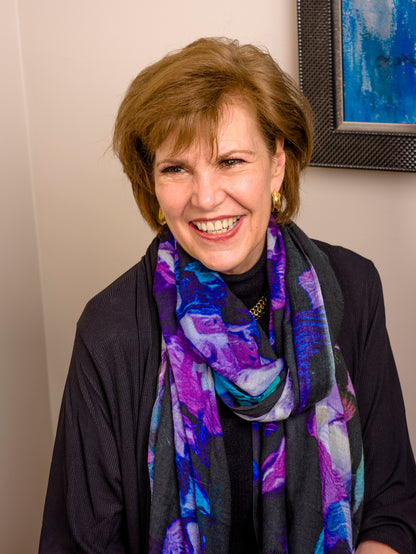 "Evening Romance" Modal-Beechwood Scarf