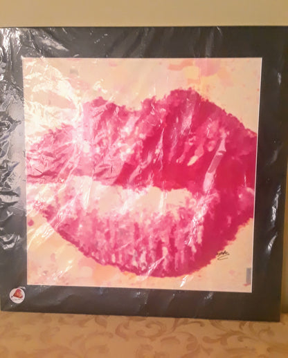 "Saye Smooch" Painting by Lady Barbara Pinson Artist